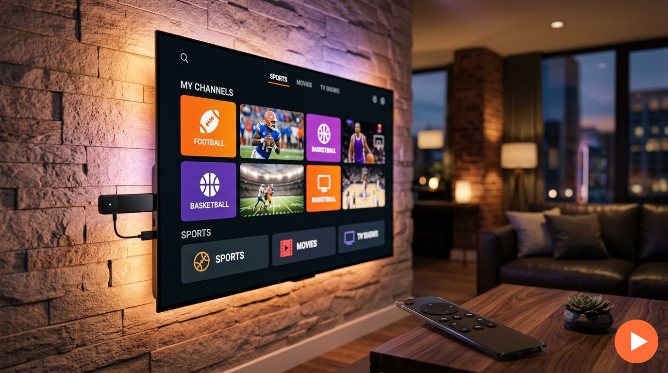 best iptv for firestick usa — IPTVZebraline 40,000 American channels 4K NFL NBA ESPN streaming on Amazon Fire TV Stick