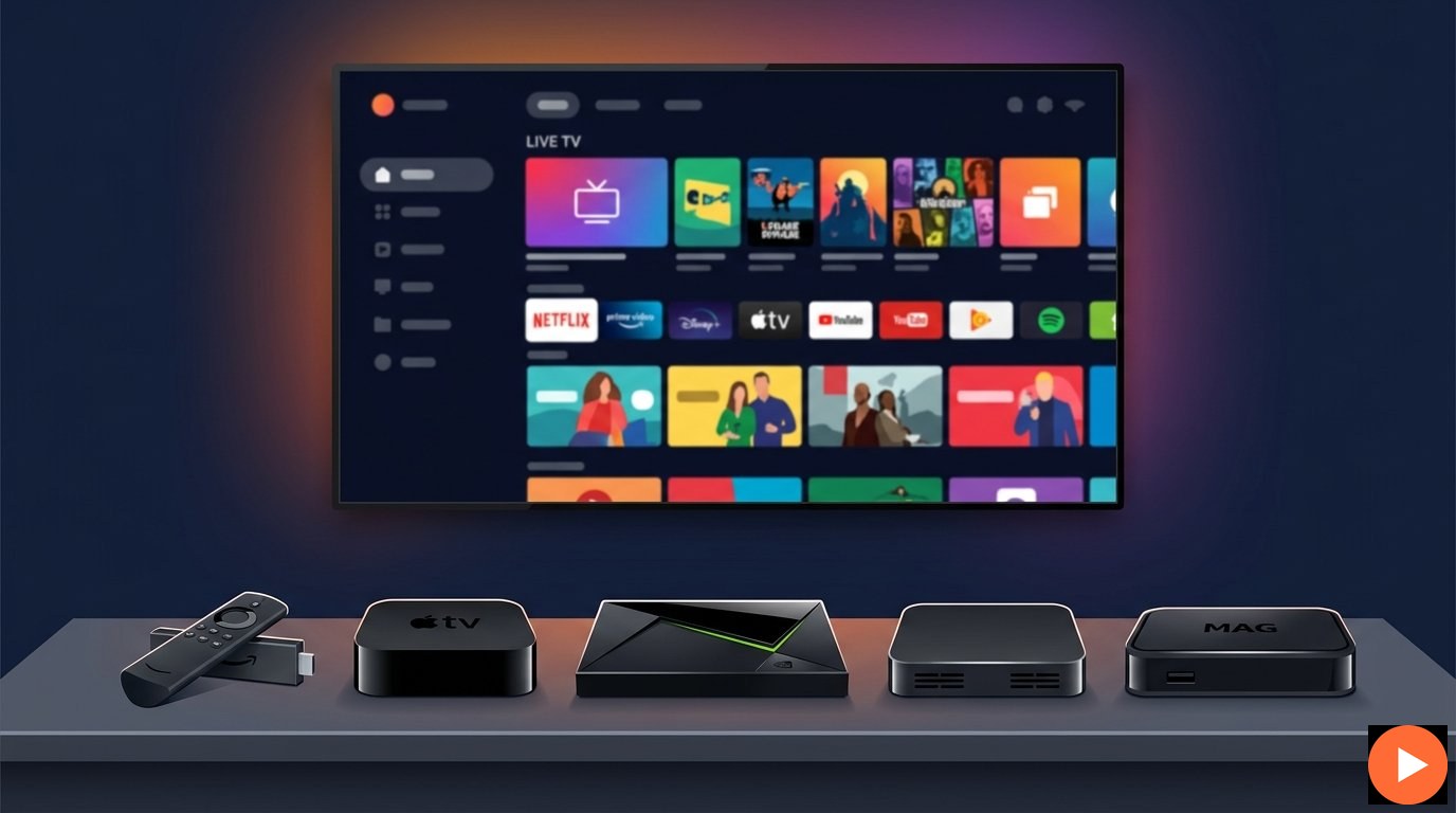 iptv box — best streaming boxes for IPTVZebraline subscription Firestick Apple TV Nvidia Shield Android MAG box 4K HDR
