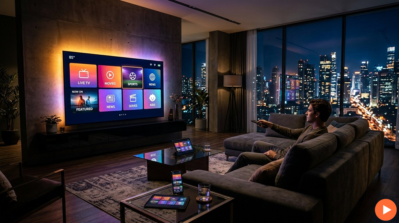 iptv streaming service — IPTVZebraline delivering 40000 channels 170000 movies and all sports in true 4K from $14.99 per month