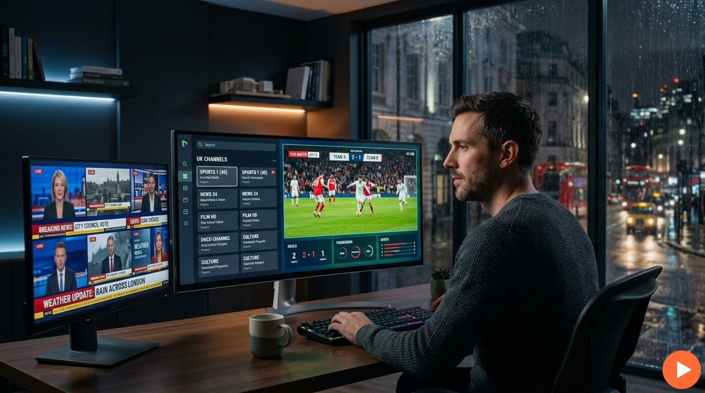 uk iptv — best UK IPTV subscription with Premier League and BBC in true 4K on Smart TV
